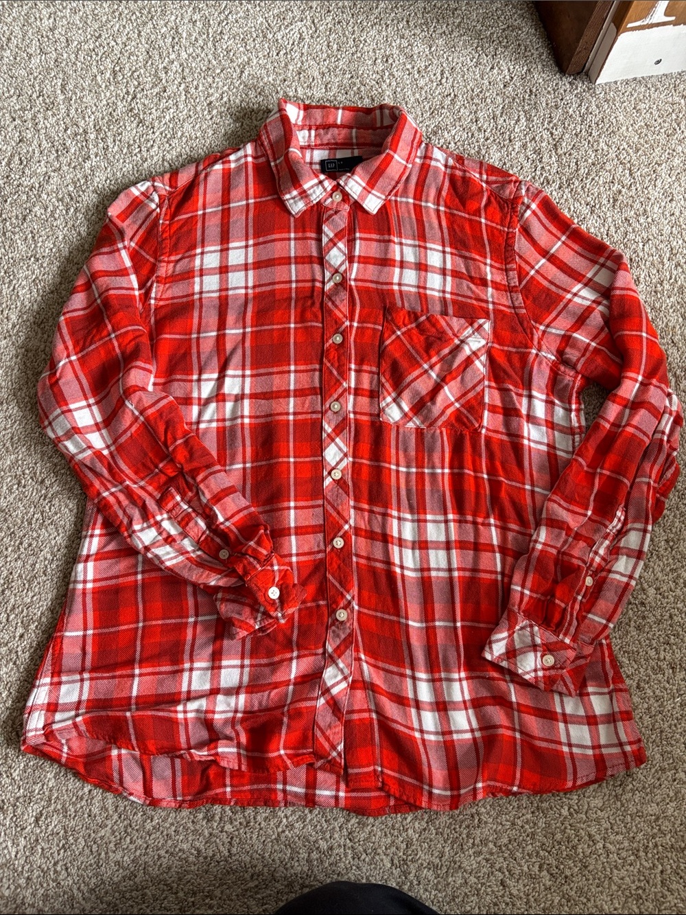 Gap Plaid Button Down